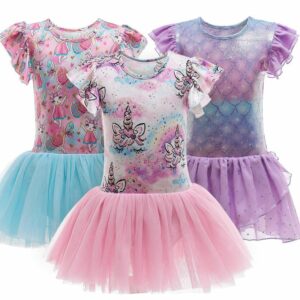 Unicorn and Mermaid Ballet Tutu Dress