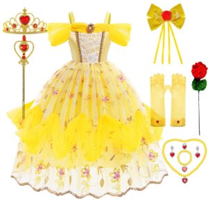 Belle Party dress with accessories