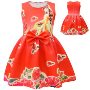Princess Belle Bow dress