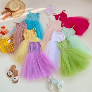 Girls New Summer Tulle dress
