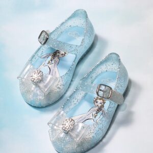 Princess Elsa jelly shoes