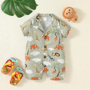 Baby Wild safari romper