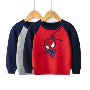 Spiderman Cotton Sports Long Sleeved Jersey