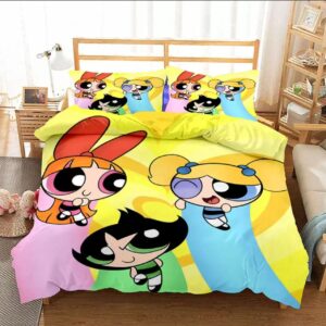 Powerpuff Girls Yellow Bedding