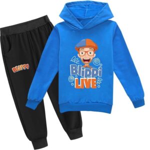 Blippi Matching Hooded Jersey and Pants