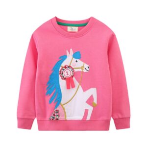 Horse design pink jersey