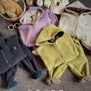 Winter 2 Piece Fleece Sweater and Pants