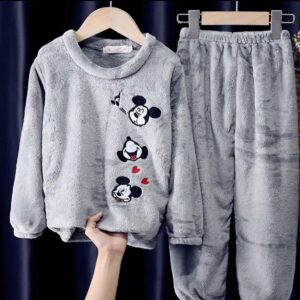 Mickey Mouse Fleece Matching Pajama Set