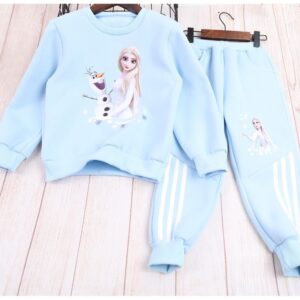 Frozen Elsa Matching Tracksuit Set