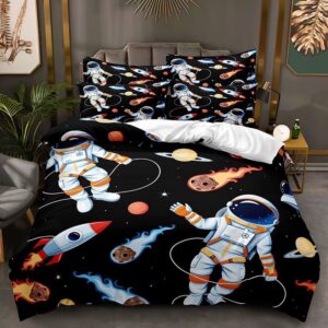 Astronaut Rocket Ships Space bedding set
