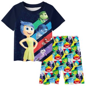 Inside out character summer  2 piece set