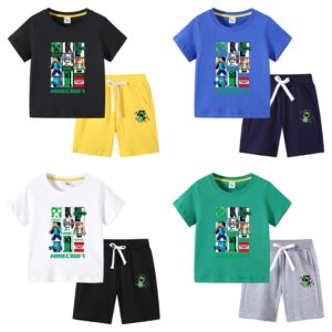 Minecraft Kids T-Shirt and Shorts Set