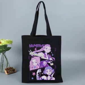 K-pop Demon Hunters Tote Bag (Black)