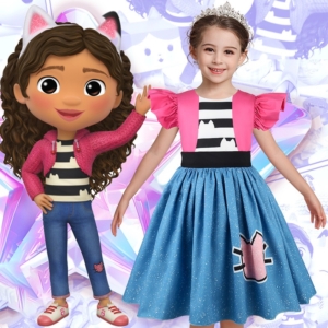 Gabby’s Dollhouse Inspired Dress