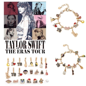 Taylor Swift-Inspired Advent Calendar Bracelet Set – 24 Days of Charms, Beads & Bracelets