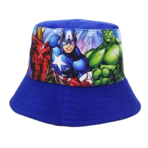 Kids’ Avengers Bucket Hat – Blue
