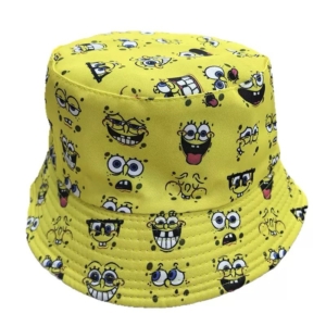 Kids’ SpongeBob Bucket Hat – Yellow
