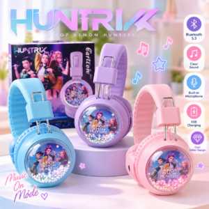 🎧 K-Pop Demon Hunters Huntrix Bluetooth Headphones