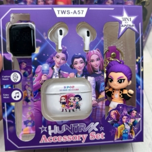K-Pop Demon Hunters Huntrix 3-in-1 Accessory & Music Gift Set