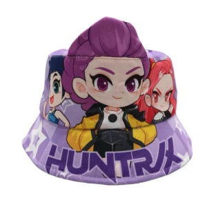 💜 K-Pop Demon Hunters Huntrix Kids Bucket Hat