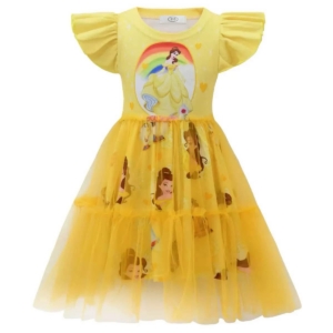 Belle Princess Girls Tulle Dress