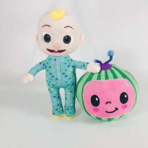 Cocomelon Musical Plush Toy – JJ & Watermelon