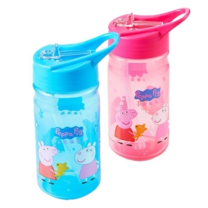 Peppa Pig Kids Straw Water Bottle
