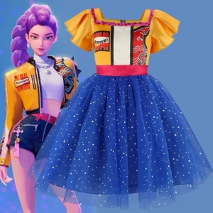 K-Pop Demon Hunters Rumi Sparkle Party Dress